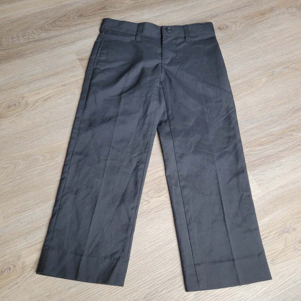 Cat & Jack Boys Dress Pants Size 5 Black‎ Polyester Rayon Formal School Uniform